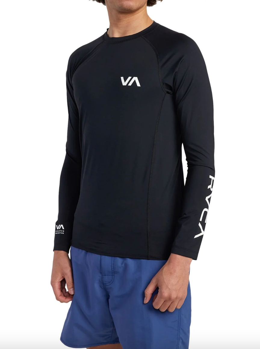 RVCA LS Rashguard / Black
