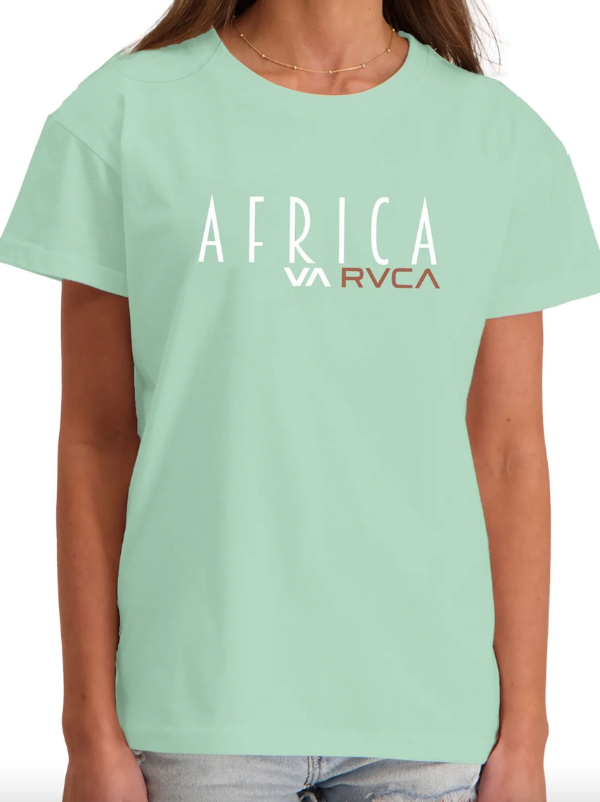 RVCA Africa VA Tee / Blue Haze