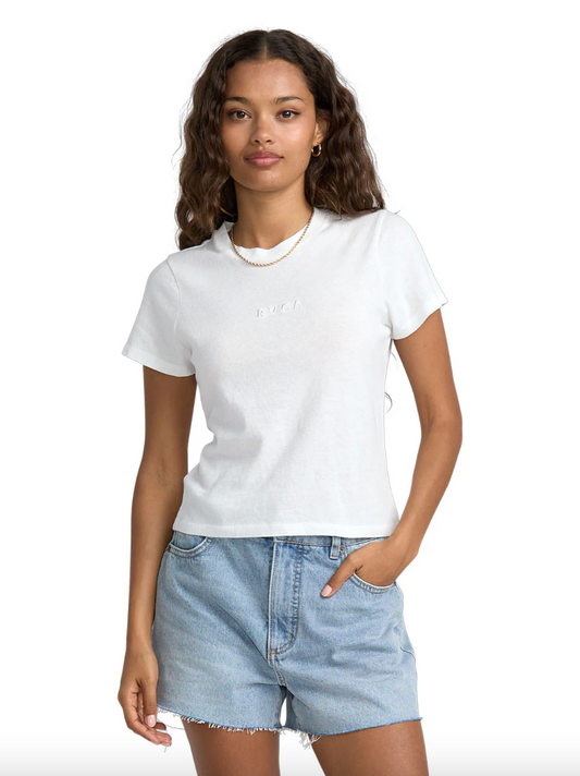 RVCA Forever Tee / Vintage White