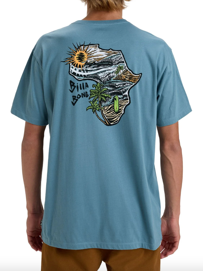 Billabong All Africa Tee / Glacier Blue