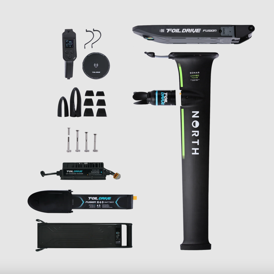 Foil Drive Fusion North UHM80 Integrated Mast Bundle