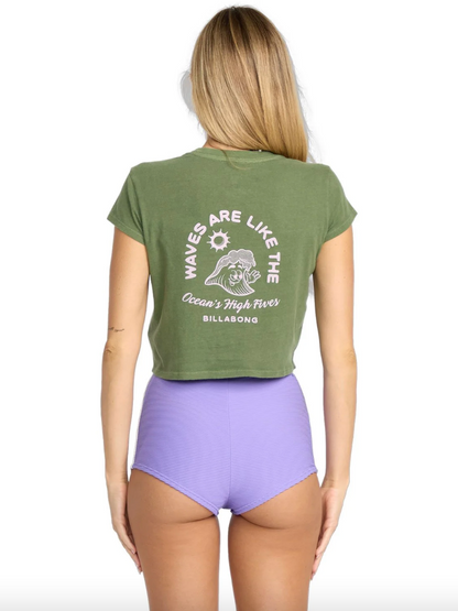 Billabong Oceans Greatest Tee / Luv Army Green