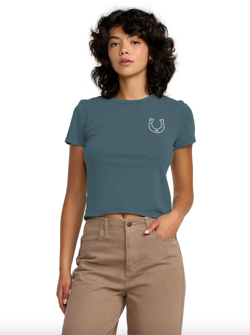 RVCA 411 Tee / Cypress Green