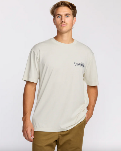 Billabong Single Fin Premium Tee / Off White