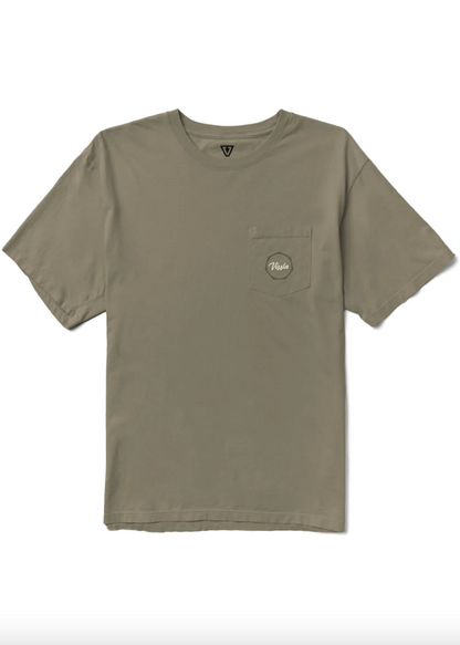 Vissla Work Day Premium Tee / Brown