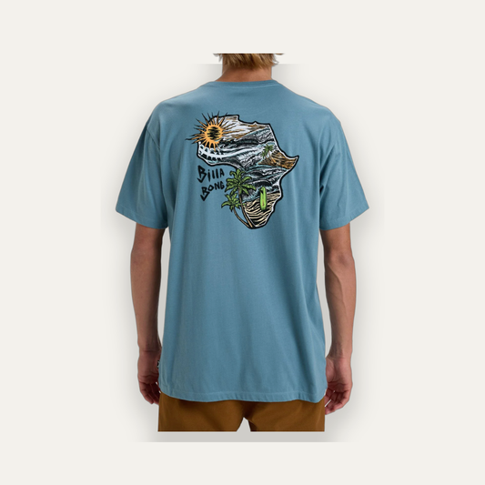 Billabong All Africa Tee / Glacier Blue