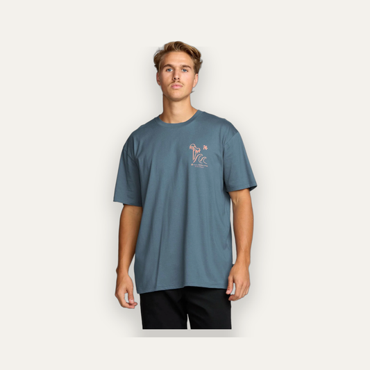 Billabong So Far Regular Tee / Steel Blue