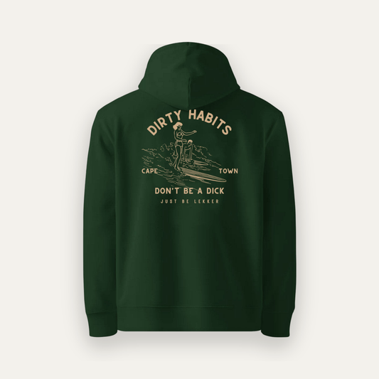 Dirty Habits Surfer Hoodie / Evergreen