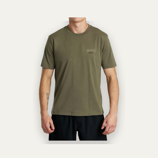 RVCA Big 5 Stack Tee / Olive