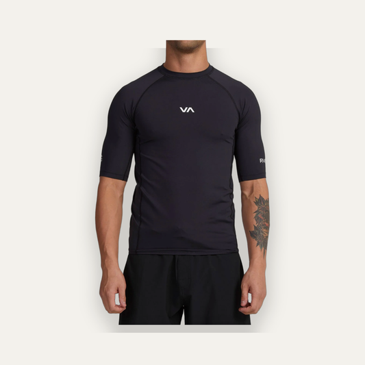 RVCA SS Rash Guard / Black