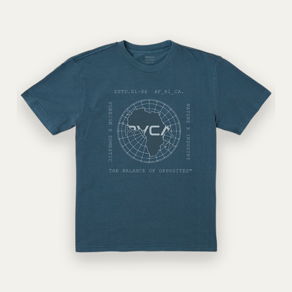 RVCA Africa Topo Tee / Blue