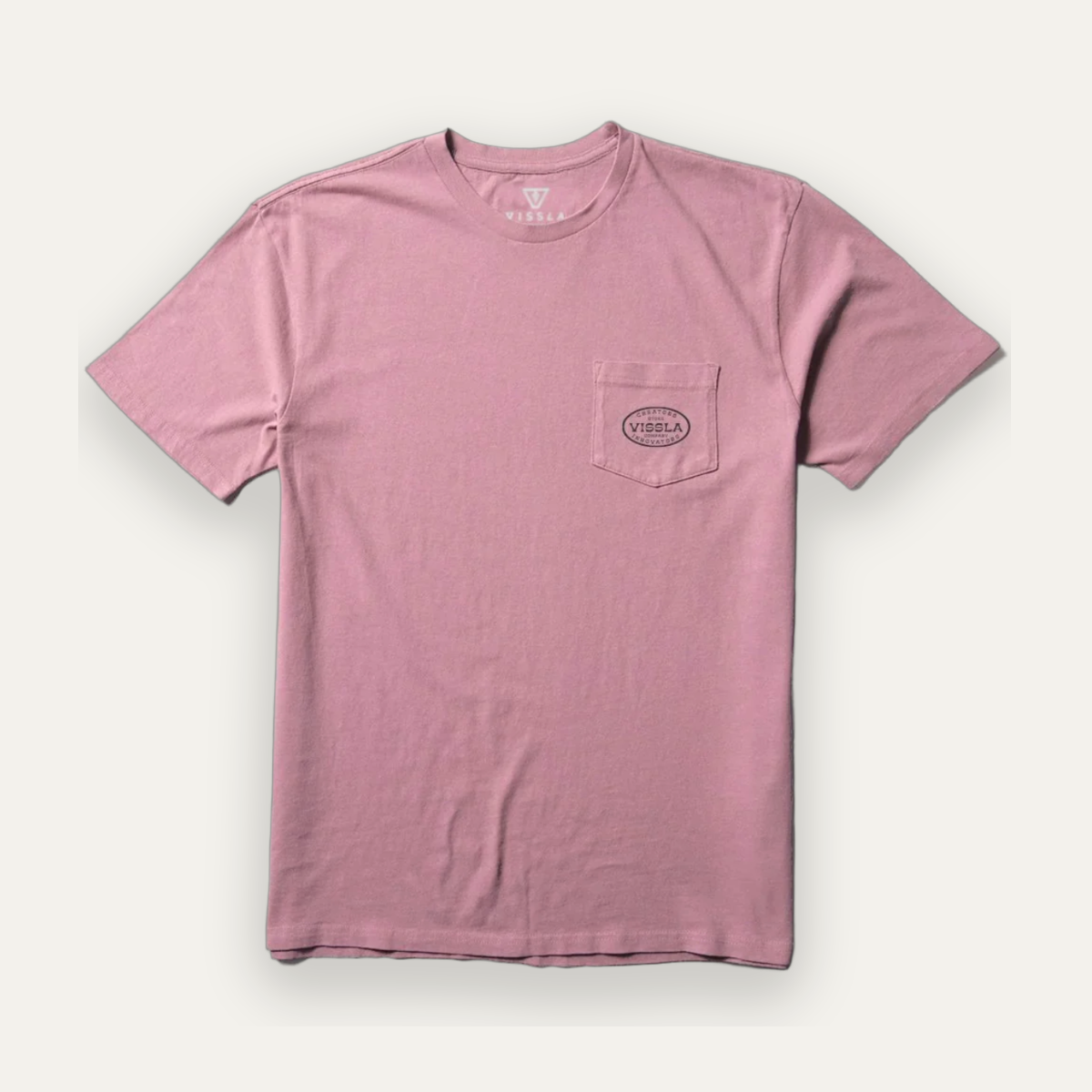 Vissla Buckled Pkt Tee / Dusty Rose
