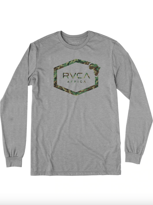 RVCA Africa Hex LS Tee