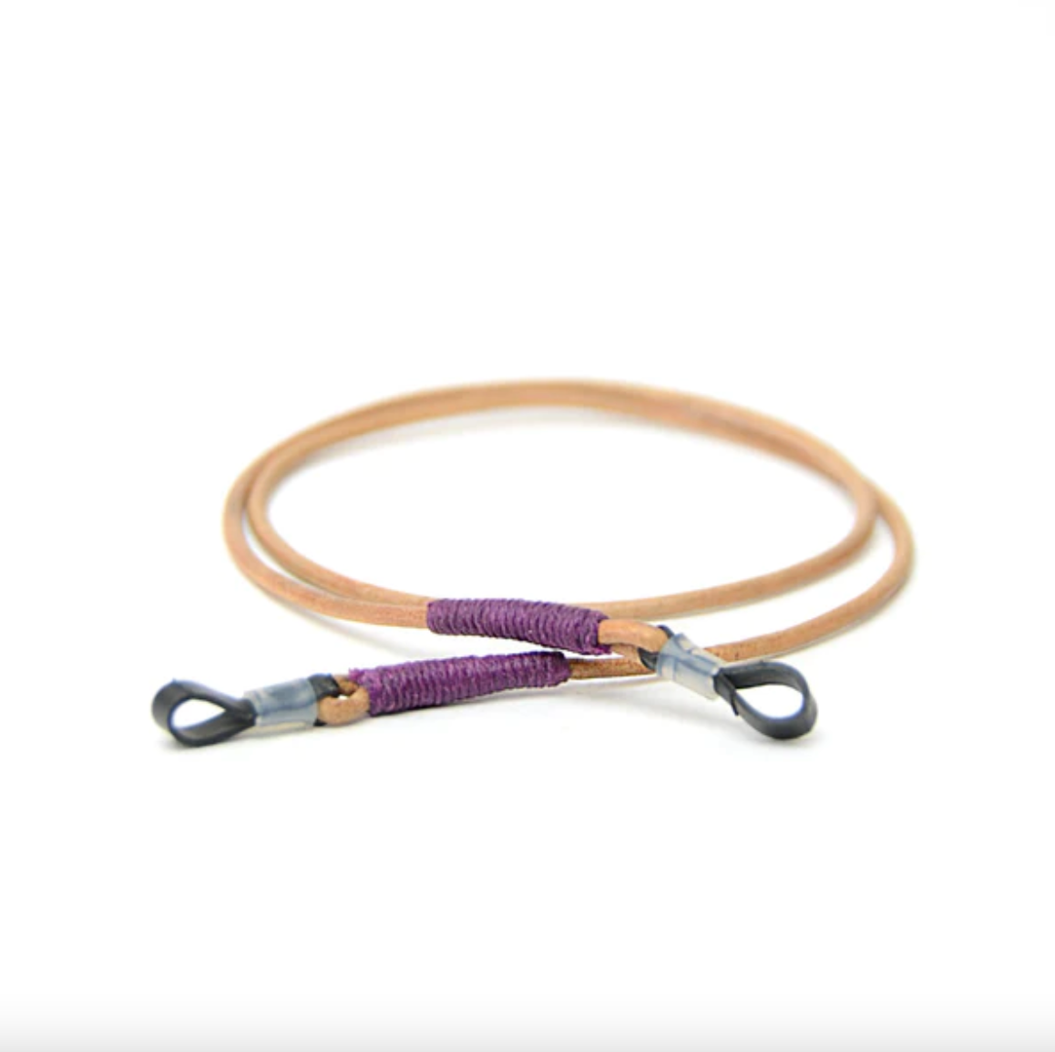 Tjoobies Eyewear Leash / Tan Leather