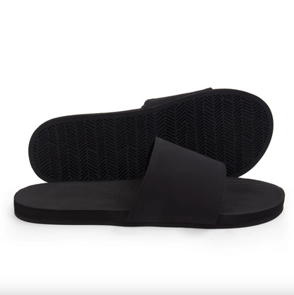 Indosole Men's Slide / Black