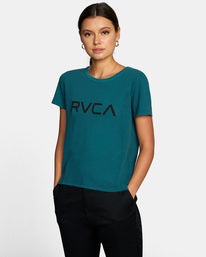 RVCA Big Slim Crew Tee / Teal