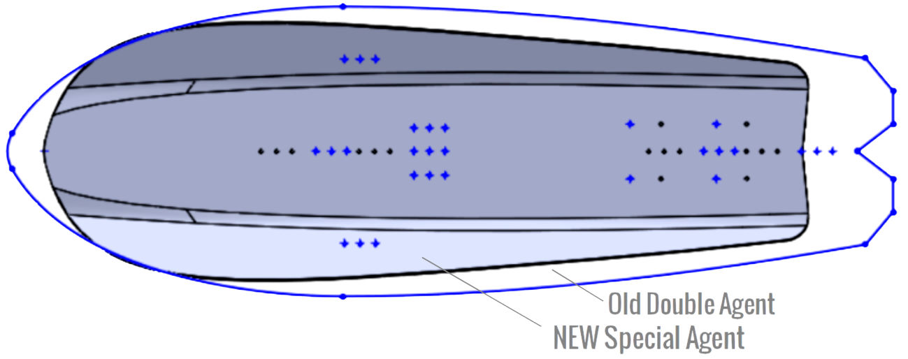 Cabrinha Special Agent / Foil Board